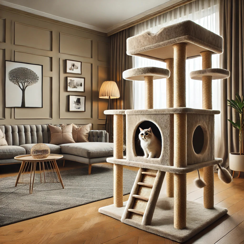 Luxury Cat Towers: Elevate Your Feline’s Kingdom